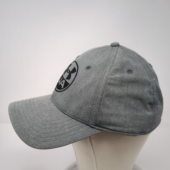 Under Armour Baseball Cap Gray Size XL Embroidered 6 Panel Polyester Blend - Picture 3 of 9